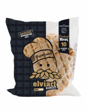 Elviart Premium Pita Bread 850g / Πίτα για Σουβλάκι και Γύρο 850g
