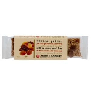 Soft Pasteli 100% Honey & Raisins 40g