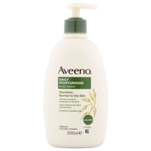 Aveeno Daily Moisturising Lotion 500ml For Normal to Dry Skin Care