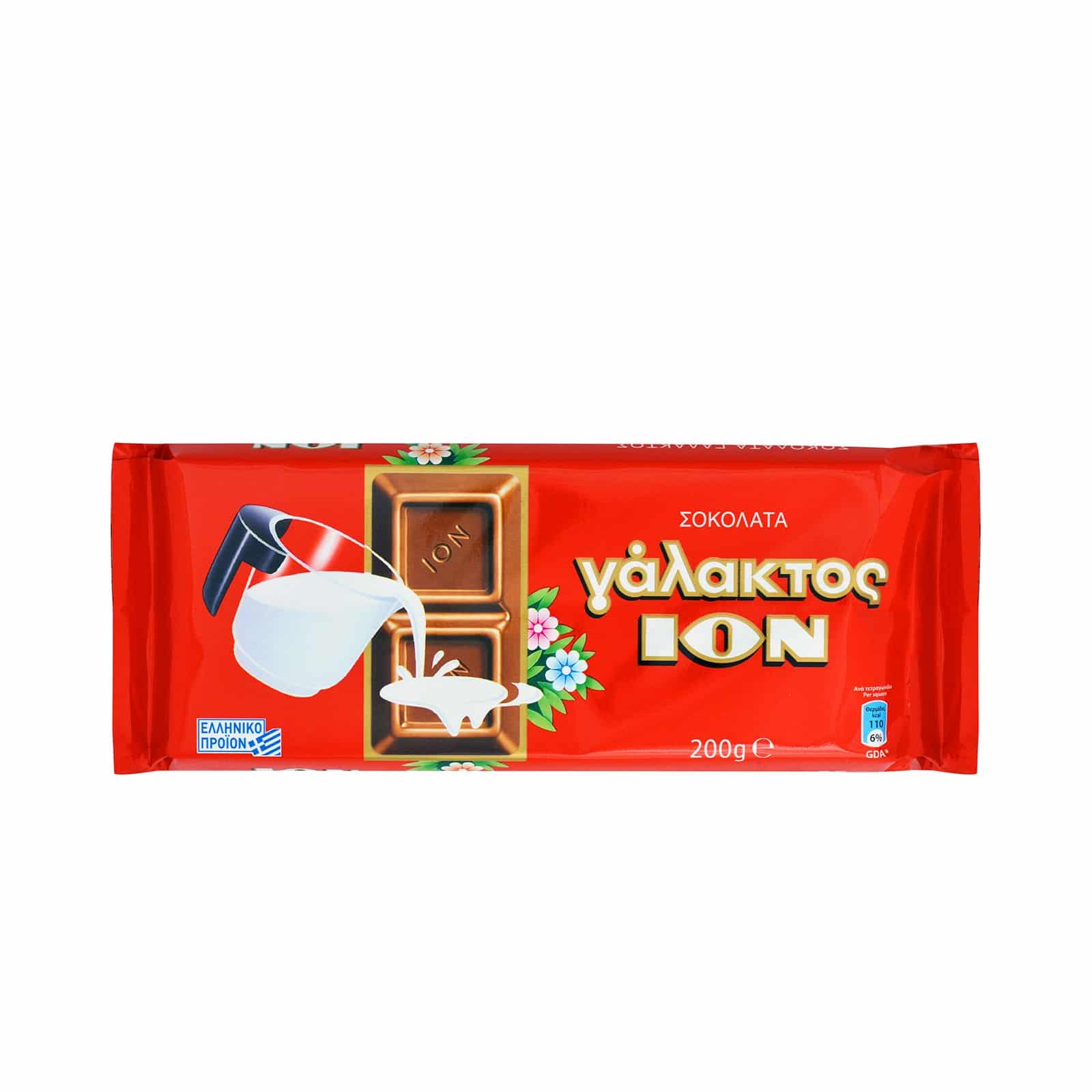 Ion Milk Chocolate 200g / ΙΟΝ Σοκολάτα Γάλακτος