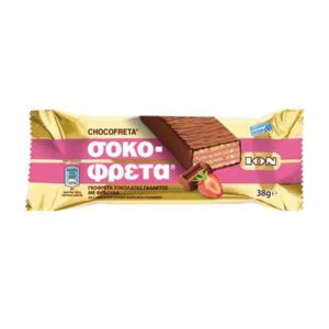 Ion Sokofreta Strawberry / Σοκοφρέτα Φράουλα 38g