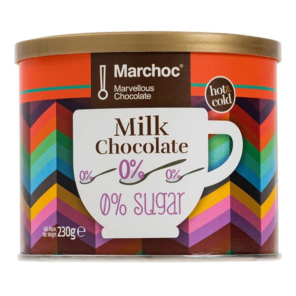 Marchoc Drinking Chocolate Sugar Free / Ρόφημα Σοκολάτας 230g