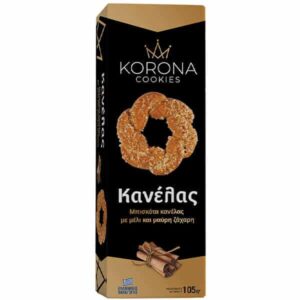 Korona Cinnamon Biscuits 105g / Μπισκότα Κανέλας με Μέλι