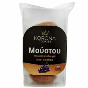 Korona Grape Must Biscuits / Μουστοκούλουρα 130g