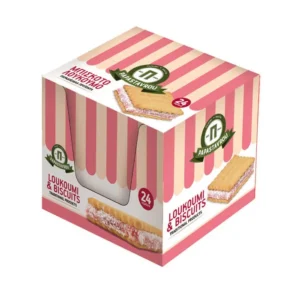 Loukoumi with Biscuits / Μπισκοτολουκουμο 24x40g