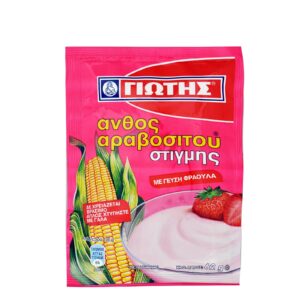 Jotis Instant Pudding Strawberry / Γιώτης Άνθος Αραβοσίτου Στιγμής Φράουλα 62g
