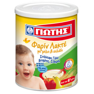 Jotis Farine Lactee Apple Pear / Γιώτης Φαρίν Λακτέ Μήλο Αχλάδι 300g
