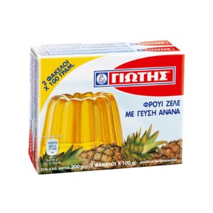 Jotis Jelly Crystals Pineapple 2x100g / Γιώτης Φρουί Ζελέ Ανανάς