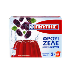 Jotis Jelly Crystals Raspberry / Γιώτης Φρουί Ζελέ Μούρο 2x100g