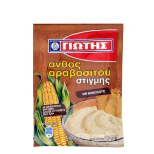Jotis Instant Pudding Biscuit / Γιώτης Άνθος Αραβοσίτου Στιγμής Μπισκότο 70g