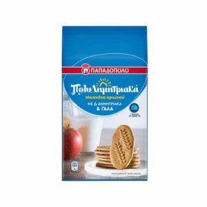 Papadopoulou MultiCereals Milk / Μπισκότα Πολυδημητριακά με γάλα 160g