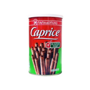Papadopoulou Caprice Less Sugar / Πουράκια Σοκολάτα -30% Ζάχαρη 250g