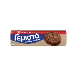 Papadopoulou Chocolate Sandwich Biscuits / Παπαδοπούλου Γεμιστά Μπισκότα Σοκολάτας 200g