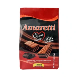 Amaretti Wafer Extra / Γκοφρέτα με Έξτρα Σοκολάτα 125g