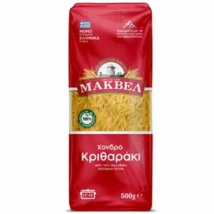 Makvel Orzo Large / ΜΑΚΒΕΛ Κριθαράκι (Kritharaki) Χονδρό 500g