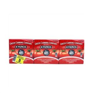 Kyknos Tomato Passata 3x250g / Συμπυκνωμένος Χυμός Τομάτας