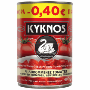 Kyknos Chopped Tomatoes / Κύκνος Ψιλοκομμένες Τομάτες 400g
