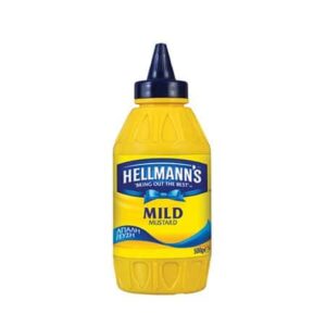 Hellmann's Mustard Mild 500g / Μουστάρδα Απαλή
