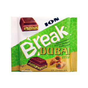 ION Break Dubai Milk Chocolate 100g / Σοκολάτα Γάλακτος με γέμιση Φιστίκι και Καταϊφι
