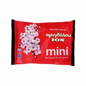 ION MiIk Chocolate Αlmonds Minis 350g / ΙΟΝ Σοκολατάκια Αμυγδάλου