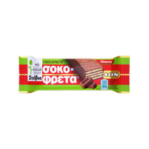 Ion Sokofreta Milk Chocolate with Stevia / Σοκοφρέτα με Στέβια 30g