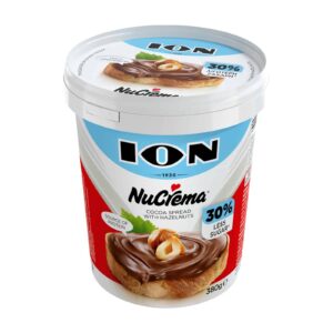ION Nucrema Hazelnut Praline Less Sugar 380g / ΙΟΝ Πραλίνα Φουντουκιού