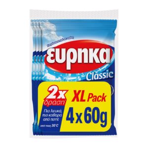 Eureka Classic whitening powder / Εύρηκα Υπερλευκαντικό 4x60g