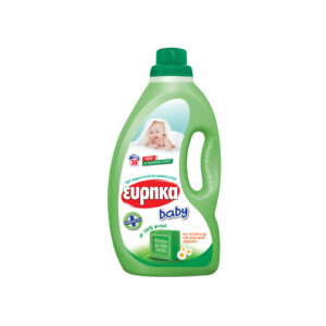 EUREKA Baby Laundry Liquid Detergent with Soap, Olive Oil & Chamomile 1.8lt (36μεζ.) / ΕΥΡΗΚΑ Baby Υγρό Απορρυπαντικό Ρούχων
