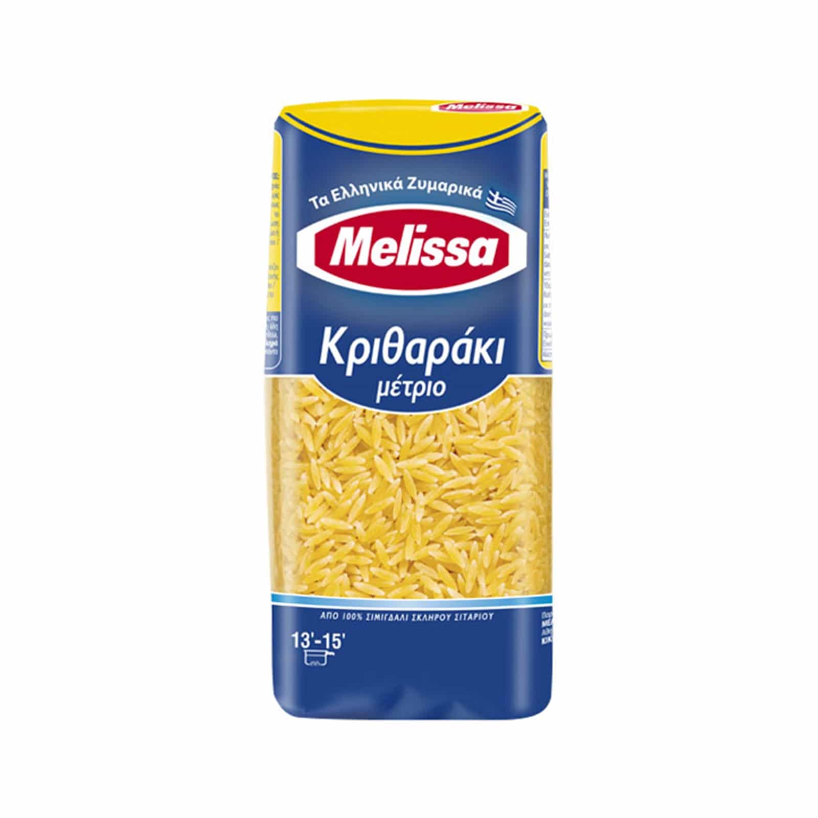 Melissa Orzo Medium Kritharaki / ΜΕΛΙΣΣΑ Κριθαράκι Μέτριο 500g