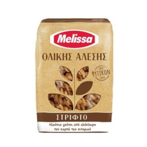 Melissa Whole Wheat Fusilli Pasta / Στριφτό Ολικής Άλεσης 500g