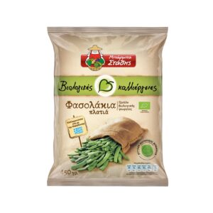 Barba Stathis Organic Flat Beans / Φασολάκια Πλατιά (Βιολογικά) 450g