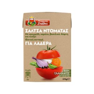 Barba Stathis Tomato Sauce Vegetable Herbs / Μπάρμπα Στάθης Σάλτσα Ντομάτας για Λαδερά 370g