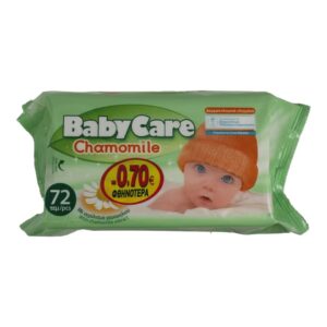 BabyCare Baby Wipes Chamomile / Μωρομάντηλα Χαμομήλι (72 τεμ)