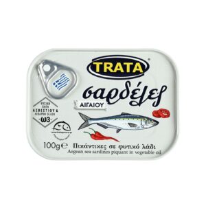 Trata Sardines piquant in vegetable oil / Σαρδέλες πικάντικες σε φυτικό λάδι 100g