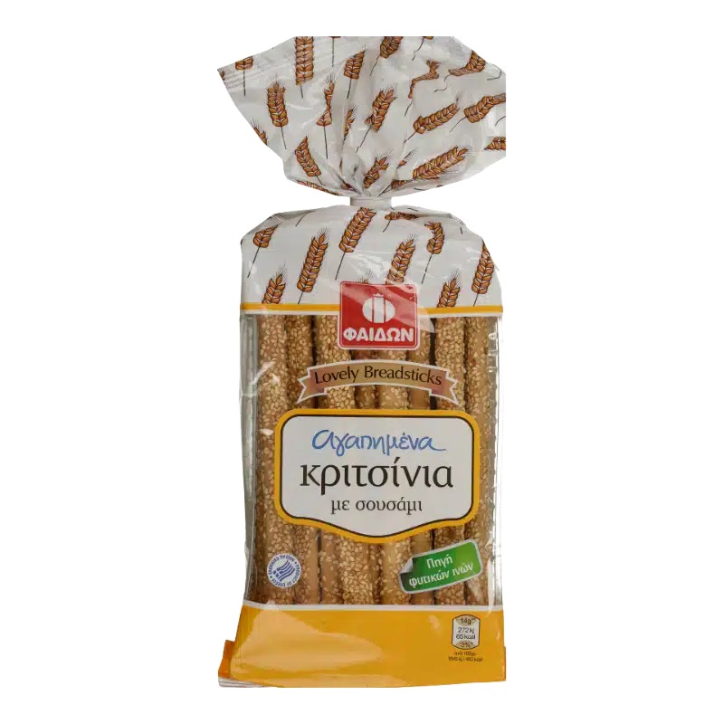 Faidon Breadsticks with Sesame 400g / Φαίδων Κριτσίνια με σουσάμι
