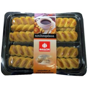 Faidon Cookies Orange Twist / Φαίδων Κουλούρια Πλεξούδες Πορτοκάλι 350g