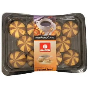 Faidon Cookies Velvet Feel / Φαίδων Κουλουράκια Βουτύρου Γεμιστά 350g