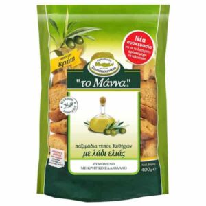 Manna Wheat Rusks with Olive Oil / Παξιμαδάκια Λαδιού Κυθήρων 400g