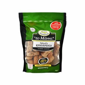 Manna Cretan rusks Kritharenio Paximadi / Κριθαρένιο Παξιμάδι 300g