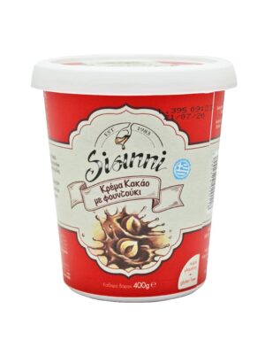 Sisinni Cocoa Spread with Hazelnut / Κρέμα Κακάο με Φουντούκι 400g