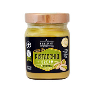 Sisinni Pistachio Cream Stevia 380g / Κρέμα Φυστικιού Αιγίνης