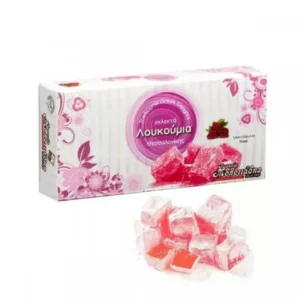 Greek Delights Rose Loukoumi / Μελετιάδη Λουκούμια Τριαντάφυλλο 300g