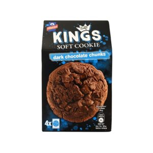 Allatini Kings Soft Cookies Dark Chocolate / Αλλατίνη Μπισκότα Σοκολάτα 160g