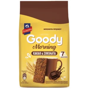Allatini Cocoa and Chocolate Biscuits / Αλλατίνη Goody Morning Κακάο & Σοκολάτα 160g
