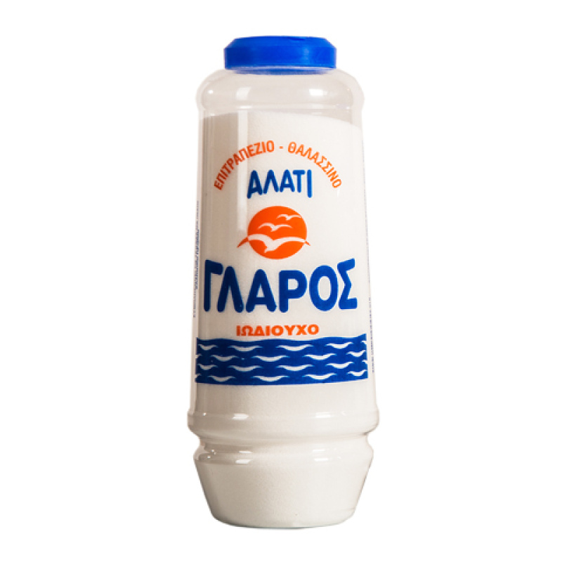 Glaros Greek Iodized Sea Salt / Γλάρος Ιωδιούχο Αλάτι 400g