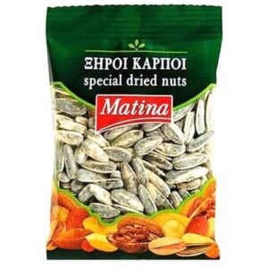 Matina Roasted Sunflower Seeds / Ηλιόσπορος Αλατισμένος 100g