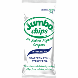 Jumbo Wavy Potato Chips with Oregano 280g / Πατατάκια με ρίγανη Κυματιστά