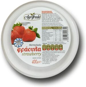 Agrifreda Jam Strawberry 400g / Μαρμελάδα Φράουλα