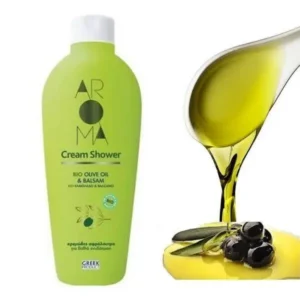 Aroma Bio Olive Oil and Balsam Shower Cream / Αφρόλουτρο Ελαιόλαδο & Βάλσαμο 750ml