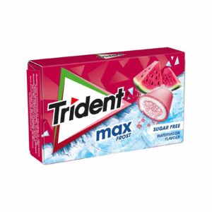 Trident Gums Watermelon Max Frost / Τσίχλες Καρπούζι Sugar Free 20g